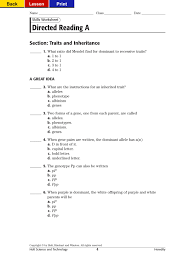 Skills Worksheet Directed Reading A Answer Key Excelguider Com Answer Keys Worksheets How To Find Out