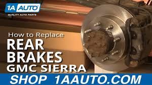 Brake repair can be an expensive and costly car repair if you wait too long. How To Replace The Rear Brakes On A Chevy Silverado Gmc Sierra 2500hd 00 07 Auto Maintenance Repairs Wonderhowto
