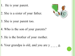 Father definition, a male parent. 1 He Is Your Parent 2 She Is A Sister Of Your Father 3 She Is Your Parent Too 4 Who Is The Son Of Your Parents 5 He Is The Brother Of