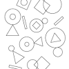 90 images with different shapes. 1