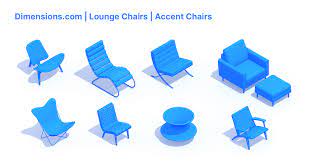 Mansion home lounge chair 2 pack, lounge chairs for outside clearance set of 2, zero gravity lounge chair for patio, lawn, pool, beach, chaise lounge chair outdoor, brown $199.89 $ 199. Lounge Chairs Dimensions Drawings Dimensions Com