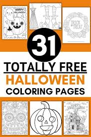 Feel free to print out as many coloring pages as you want to ensure all your little ghosts and goblins have a fun halloween memento they can proudly display. 31 Free Halloween Coloring Pages Halloween Activity Pages