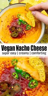Vegan Nacho Cheese In 2020 Vegan Nachos Cheese Vegan Cheese Recipes Vegan Recipes