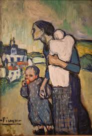 Pablo Picasso The Mother 1901 At Saint Louis Art Museum St Louis Mo Pablo Picasso Paintings Pablo Picasso Art Picasso Art