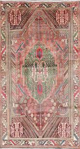 Geometric Kashkoli Persian Hand Knotted 5x9 Wool Area Rug Wool Area Rugs Area Rugs Area Rug Sizes