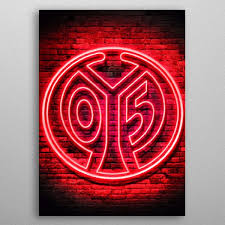 Fsv mainz #005 handy hintergrundbild. 1 Fsv Mainz 05 Poster Making Cool Artwork Metal Posters