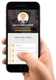 Adobe spark post is a free and easy to use business card maker to help your business stand out. Digital Business Card Make My Vcard
