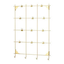Myrheden Memo Board With Clips Brass Color Ikea Ikea Home Office Furniture Ikea Catalog