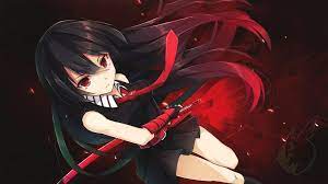 The only things stormy never gets tired of are clothes and gossip. Black Hair Female Anime Character Akame Ga Kill Black Clothing Akame Hd Wallpaper Wallpaper Flare