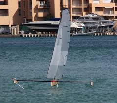 Rc Hydrofoil Sailing Part4 Sailing Sailboat Design Yacht Model