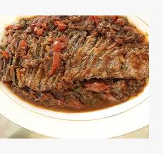 Braised london broil recipes at epicurious.com. Stovetop London Broil With Peppers And Onions Kosherguru Bringing Anything And Everything Kosher To The Masses