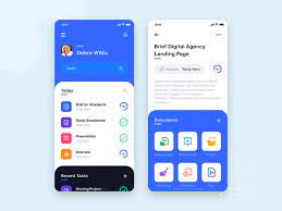 The css and jquery contribute to their visual glossiness. Task Management Mobile App Ui Kit Template Uplabs