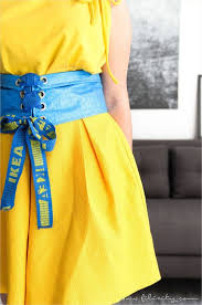 Ikea Hack Corsagengurtel Aus Frakta Handmade Kultur Upcycling Kleidung Ideen Kleidung Business Kleidung Damen