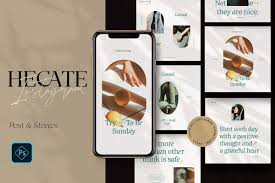 In the cluttered world of social media, brands are constantly searching for ways to break through the noise to stand out. Hecate Instagram Branding Pack In 2020 Instagram Branding Social Media Template Branding