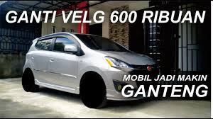 Sangar di luar, imut di dalam. Ganti Velg 600 Ribuan Daihatsu Ayla 1 2 R Deluxe 2017 Carvlog Indonesia Carvlog 40 Youtube