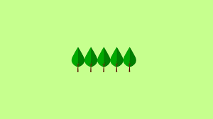 Green Trees Minimal Hd Wallpaper Minimal Wallpaper Wallpaper Green Trees