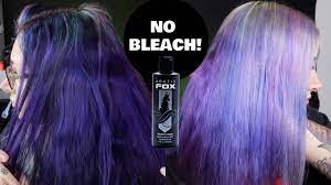 You could also use hydrogen peroxide as a mild bleach replacement. Fading Hair Color Without Bleach Removing Black Dye Youtube