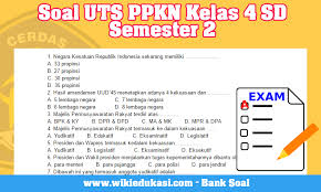20210317 soal utspts ppkn kelas. Soal Uts Ppkn Kelas 4 Sd Semester 2 Idn Paperplane