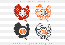 Download Free Turkey Monogram Svg Png Eps Dxf By Caluya Design