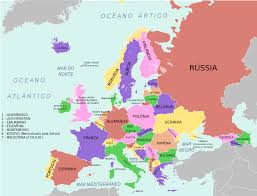 A continuación, situaremos los destinos más demandados por los viajeros en el. File Mapa Europa Svg Wikimedia Commons