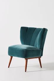 Slide View 2 Fluted Petite Accent Chair Living Room Chairs Accent Chairs Furniture