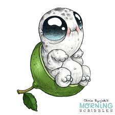 Morning Scribbles 995 Chris Ryniak On Patreon 635077984931999614 Cute Monsters Drawings Monster Drawing Cute Drawings