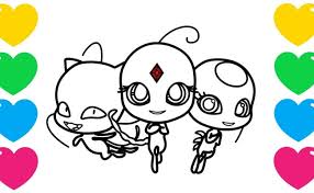 Choose between a large variety of different options, including ears, tails, wings and more. Ladybug And Cat Noir Kwami Coloring Pages Miraculous Ladybug Coloring Pages Kwami Coloringpages2019 Cute766 Coloring Pages Best Coloring Animal Ladybug New Copy Miraculous Amlungnotebook