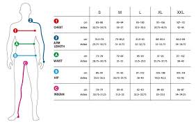 Size Chart Mens Clothing Guide Suit Measurements Men