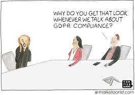 Marketing Data And Gdpr Compliance Cartoon Marketoonist Tom Fishburne Gdpr Compliance Marketing Data Work Humor