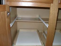 They are also effective in keeping harmful items away from children. Custom Pull Out Shelving Soultions Diy Do It Yourself Shelves That Slide