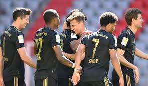 Darunter polens stürmer robert lewandowski sowie die französischen nationalspieler benjamin pavard, lucas hernandez,corentin tolisso und kingsley coman. Fc Bayern Munchen Die Noten Und Einzelkritiken Der Fcb Spieler Gegen Augsburg Seite 1