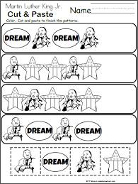 Martin Luther King Jr Pattern Worksheet Madebyteachers Martin Luther King Worksheets Martin Luther King Jr Worksheets Martin Luther King Jr Kindergarten