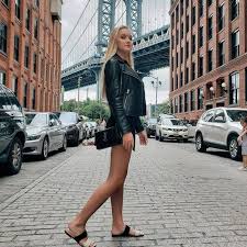 Allsaints Us Womens Dalby Leather Biker Jacket Black