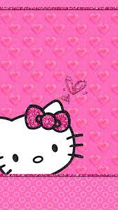 Customize and personalise your desktop, mobile phone and tablet with these free wallpapers! Rosa Tapete Hallo Kitty Hallo Kitty Handy Wallpaper 800x1422 Wallpapertip