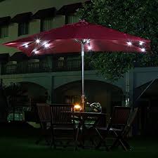 Top 12 best patio umbrellas in 2021. 5 Best Patio Umbrellas With Solar Powered By Led Lights