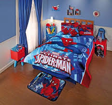 Spiderman Comforter Set Twin Spiderman Bedroom Boys Bedroom Decor Spiderman Room Decor