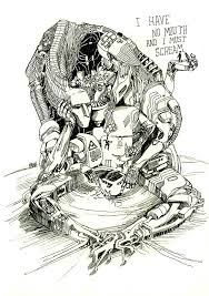 I Have No Mouth And I Must Scream скачать I Have No Mouth And I Must Scream By Obman Veschestv On Deviantart In 2020 Scream Art Fear Of The Dark Surreal Art