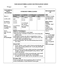 Tahun/masa/mata pelajaran dunia seni visual tahun 2 masa : Rph Pendidikan Seni Visual Tahun 4 Sumber Pendidikan Rph Psv T4 M9
