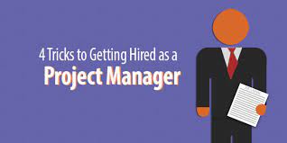 Sign up today & get a free 4 week course! 4 Best Tricks And Tips To Getting Hired As A Project Manager