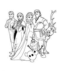 Retrouvez tout l'univers de la reine des neiges dans ce coussin en polyester à la grande qualité d'impression. Coloriage La Famille De La Reine Des Neiges Dessin Gratuit A Imprimer