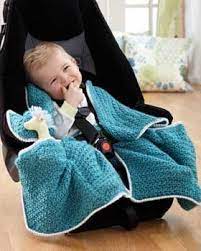 I officially finished my first crochet project! Car Seat Blanket Patterns Baby Knitting Baby Car Seat Blanket Crochet Car