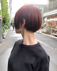 ショートボブ マッシュ ショートマッシュ 前下がりショート butterfly 郡司 泰之 butterfly青山 490883 hair ショートボブ ヘアスタイル 髪型