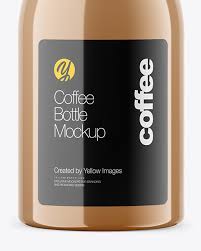Download Coffee Bottle Mockup In Bottle Mockups On Yellow Images Object Mockups