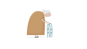 Old Lady Walk Cycle