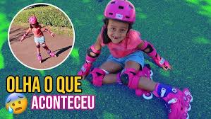 SAÍMOS PARA ANDAR DE PATINS NA RUA PELA PRIMEIRA VEZ