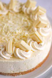 White Chocolate Cheesecake This Easy No Bake White Chocolate Cheesecake R Chocolate Cheesecake Recipes White Chocolate Cheesecake Recipes Easy Baking Recipes