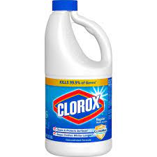 Clorox Disinfecting Bleach Regular 64oz Clorox Bleach Clorox Household Bleach