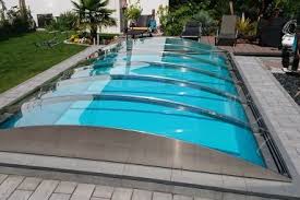 Flexiroof Premium Plus Clear Flexiroof Poolabdeckung Poolabdeckung Pool Poolabdeckung Winter