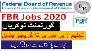 New Fbr Jobs 2020 Federal Board Of Revenue Jobs Application Forms Federal Board Job Application Job Application Form