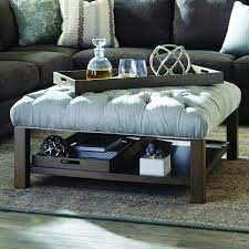 How To Transform Your Outdated Coffee Desk Into A Sophisticated Ottoman Dova Home Ottoman Decor Home Living Room Home Decor